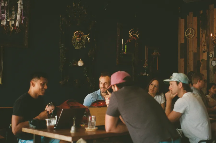 ATX Writing Club members at a session
